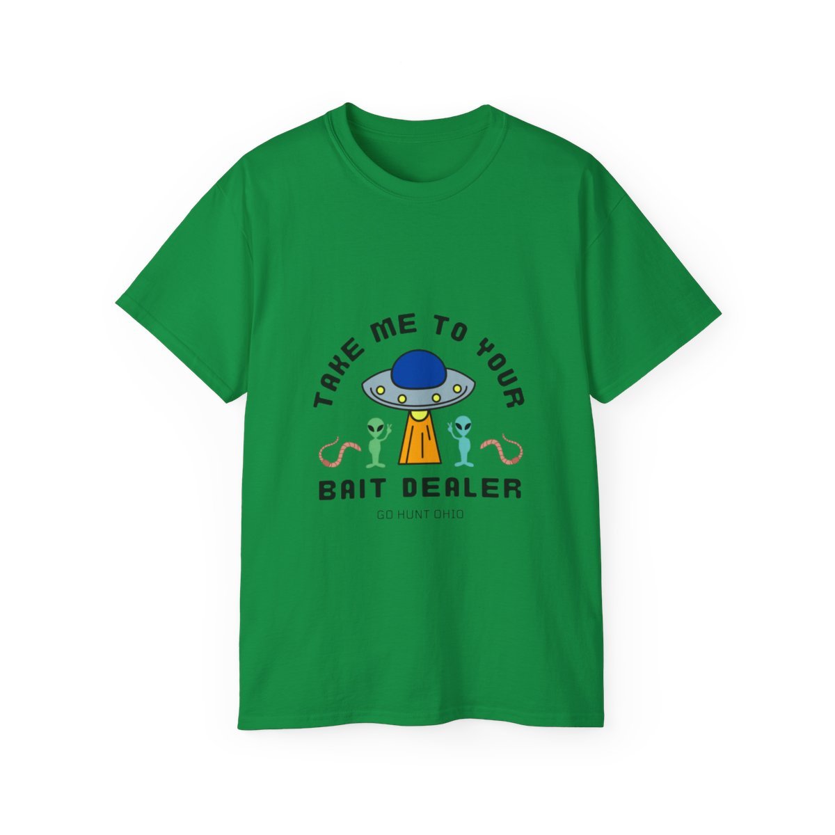 UFO Take Me To Bait Dealer T-Shirt - Image 2