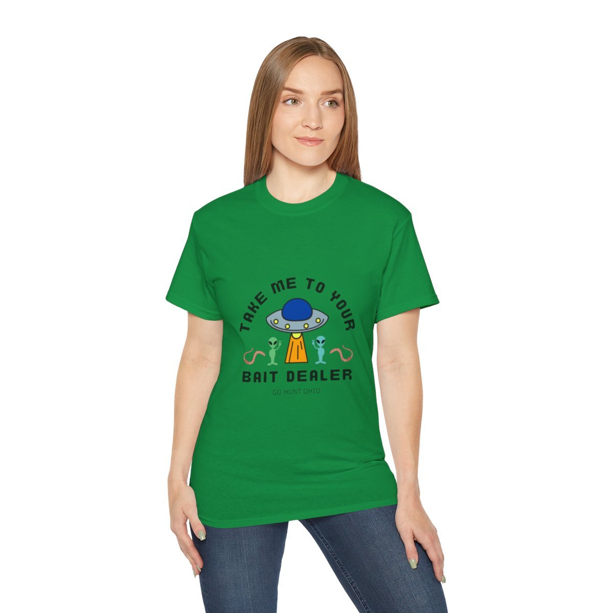 UFO Take Me To Bait Dealer T-Shirt - Image 5