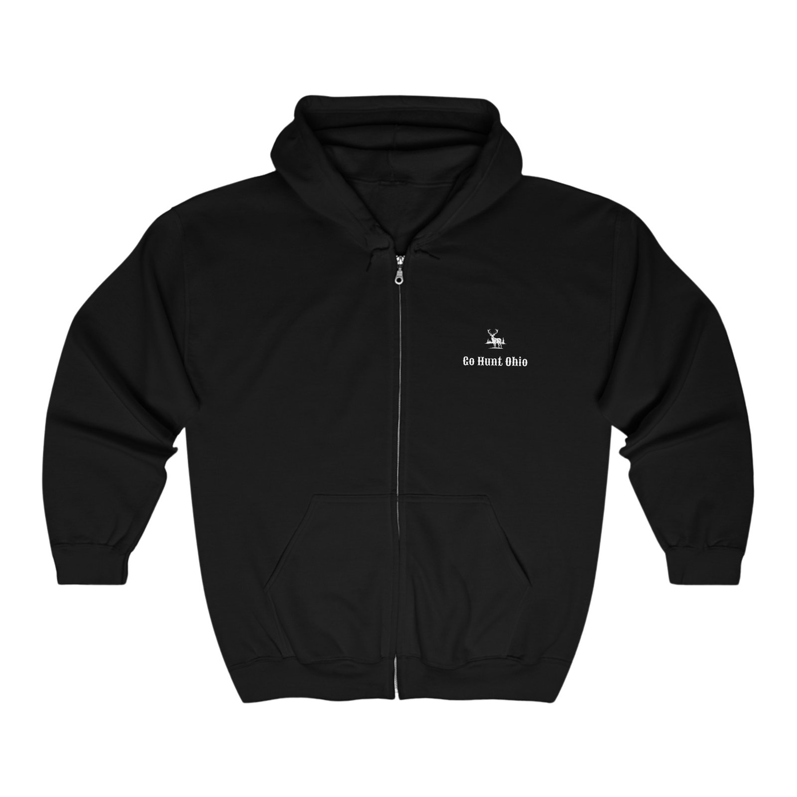 Unisex Heavy Blend™ Full Zip Hooded Sweatshirt - Image 2